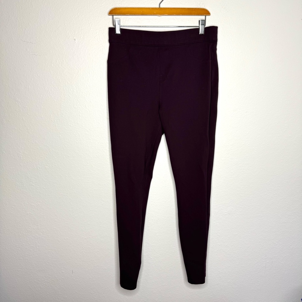 SPANX Brandywine Women's Ankle Length‎ Ponte Hem Slit Leggings